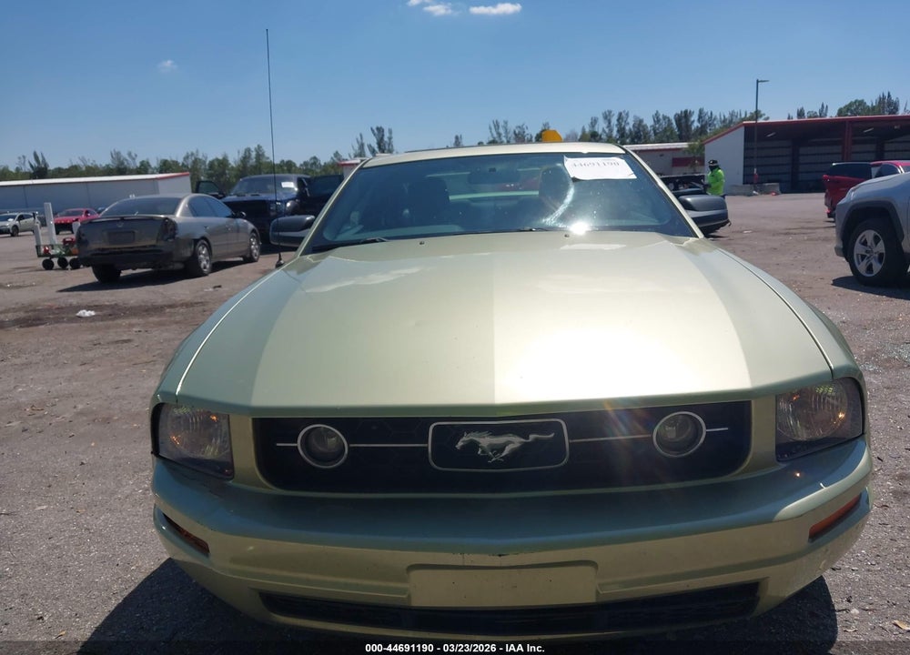 2006 FORD MUSTANG V6 VIN: 1ZVFT80N065177443