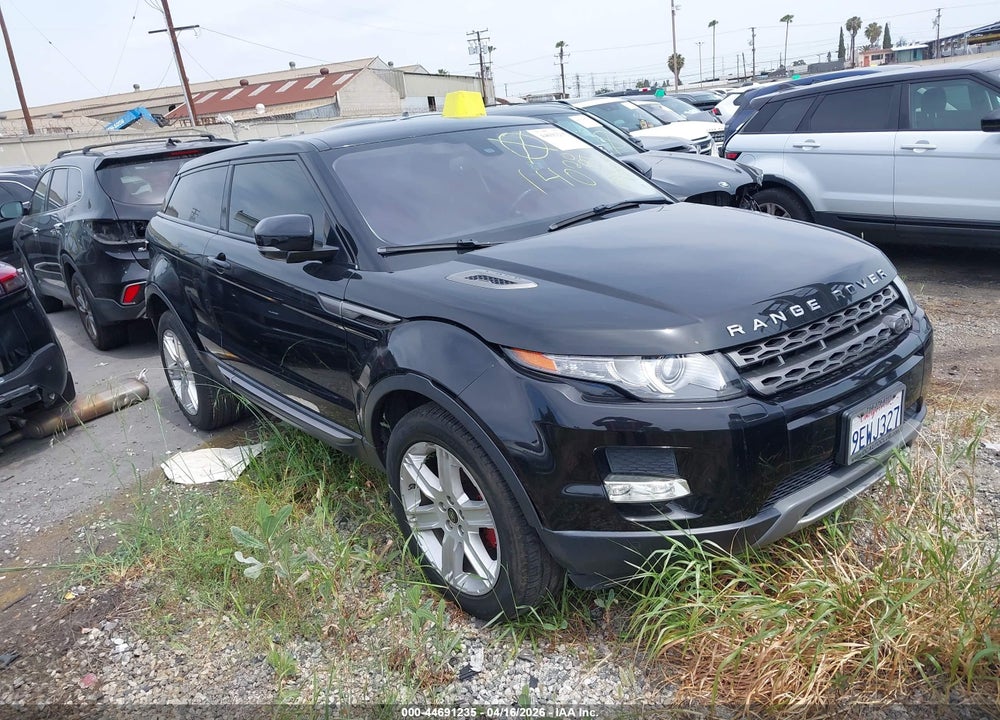 2013 LAND ROVER RANGE ROVER EVOQUE PURE PLUS VIN: SALVP1BG7DH739402