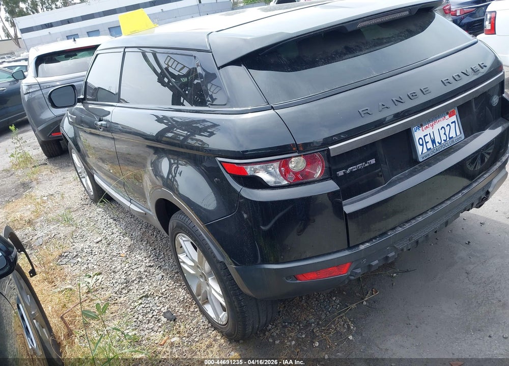 2013 LAND ROVER RANGE ROVER EVOQUE PURE PLUS VIN: SALVP1BG7DH739402