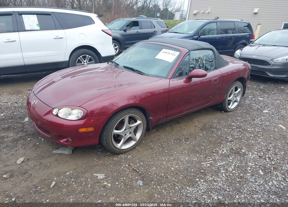 2003 MAZDA MX-5 MIATA CLOTH/LS/SE/SHINSEN VIN: JM1NB353030308438