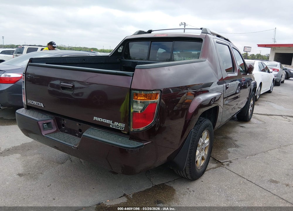 2008 HONDA RIDGELINE RTS VIN: 2HJYK16488H500956