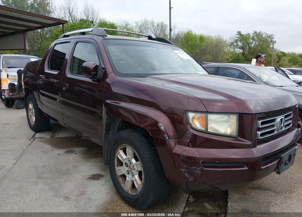 2008 HONDA RIDGELINE RTS VIN: 2HJYK16488H500956