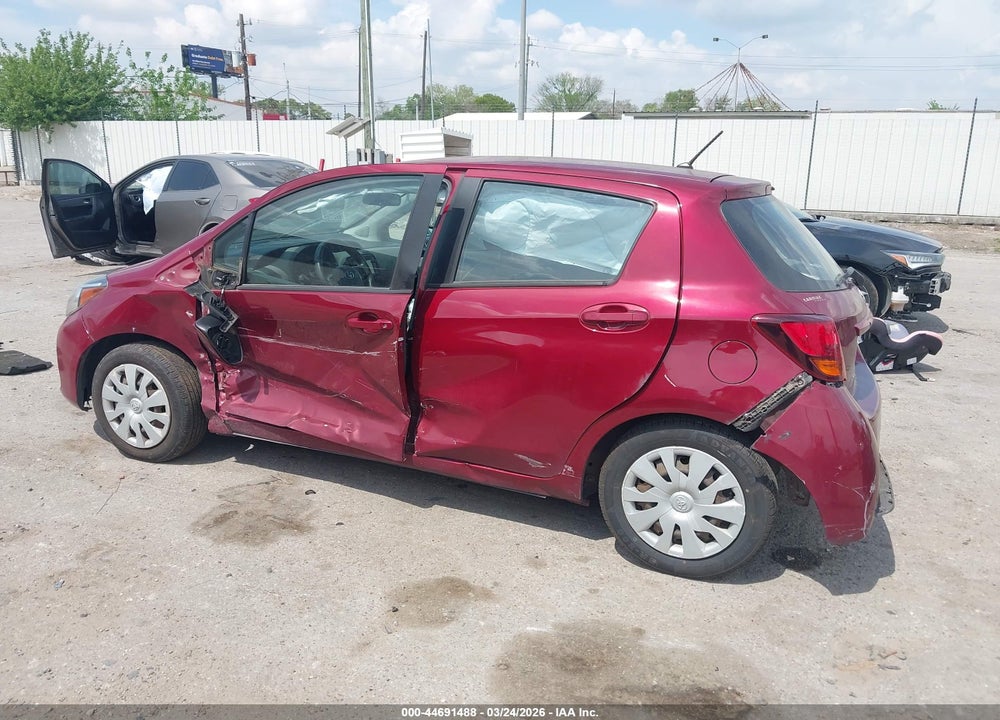 2017 TOYOTA YARIS L VIN: VNKKTUD39HA085848