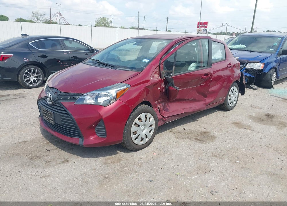 2017 TOYOTA YARIS L VIN: VNKKTUD39HA085848