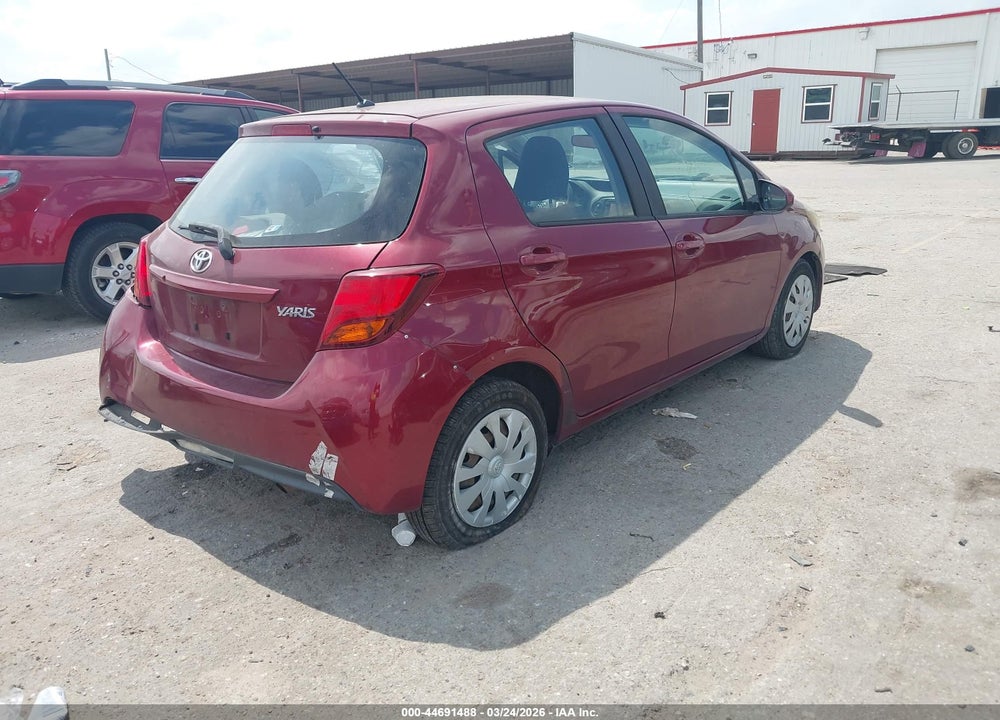 2017 TOYOTA YARIS L VIN: VNKKTUD39HA085848