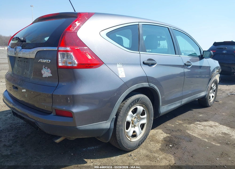 2015 HONDA CR-V LX VIN: 5J6RM4H35FL016049