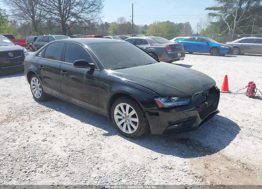 2013 AUDI A4 2.0T PREMIUM VIN: WAUAFAFL4DA131875