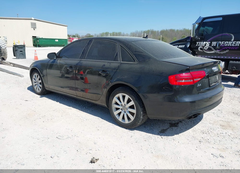 2013 AUDI A4 2.0T PREMIUM VIN: WAUAFAFL4DA131875