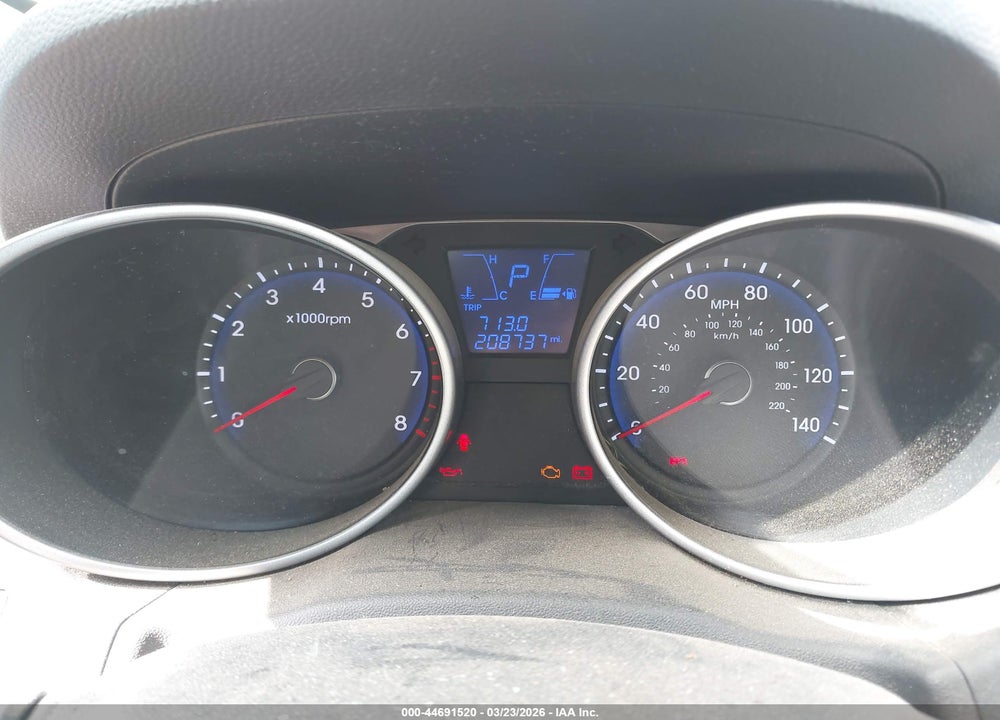 2012 HYUNDAI TUCSON GLS VIN: KM8JU3AC3CU526926