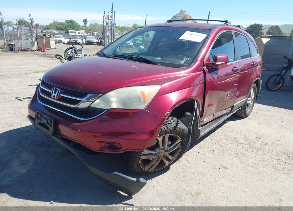 2011 HONDA CR-V EX-L VIN: 5J6RE4H72BL082388