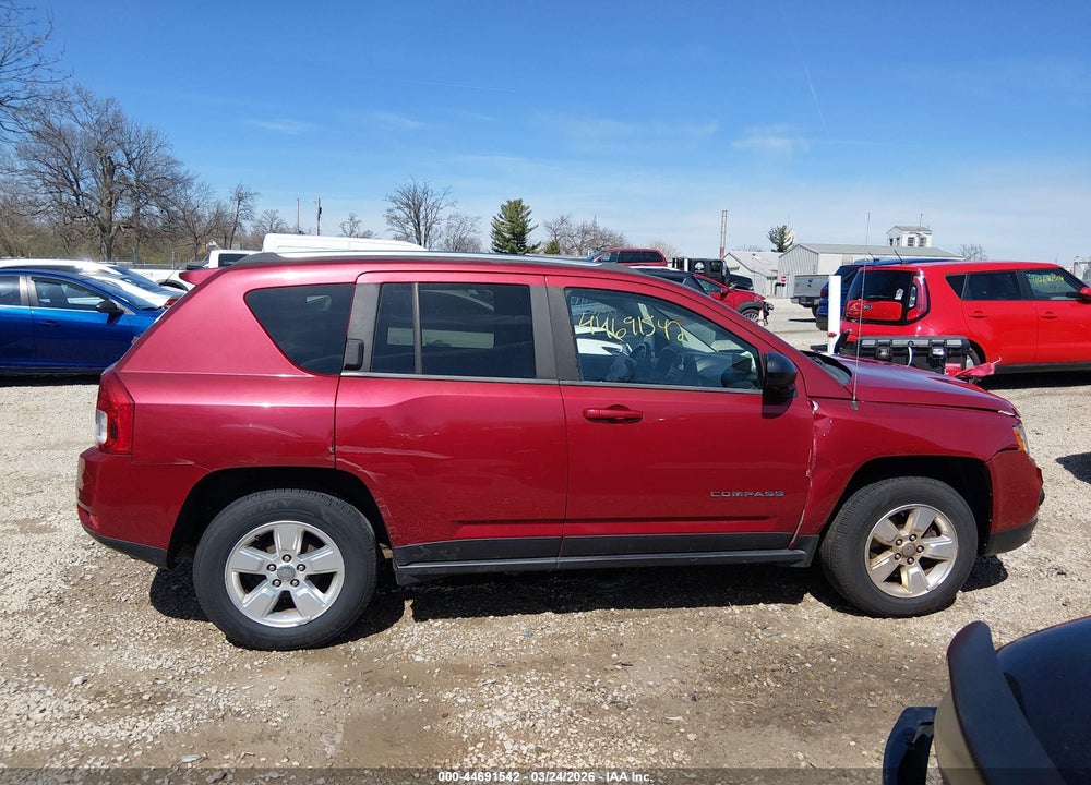 2013 JEEP COMPASS SPORT VIN: 1C4NJCBA0DD272475
