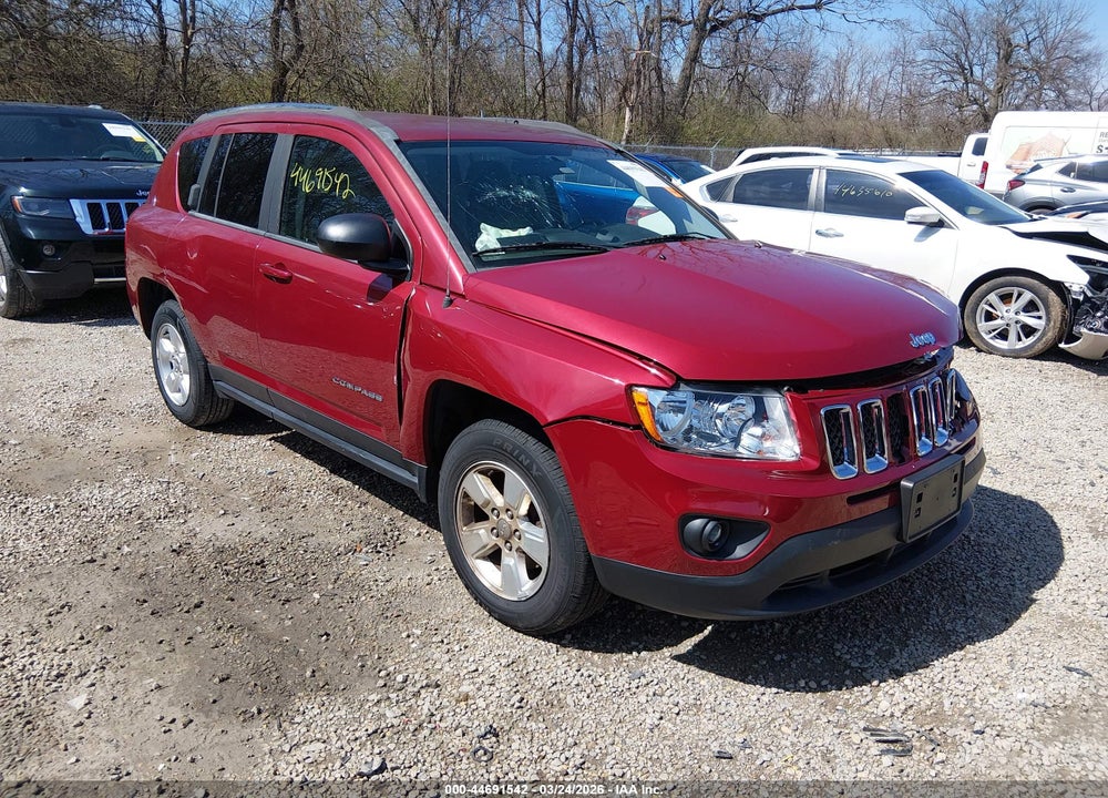 2013 JEEP COMPASS SPORT VIN: 1C4NJCBA0DD272475