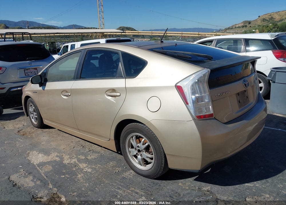 2010 TOYOTA PRIUS II VIN: JTDKN3DU5A0109435