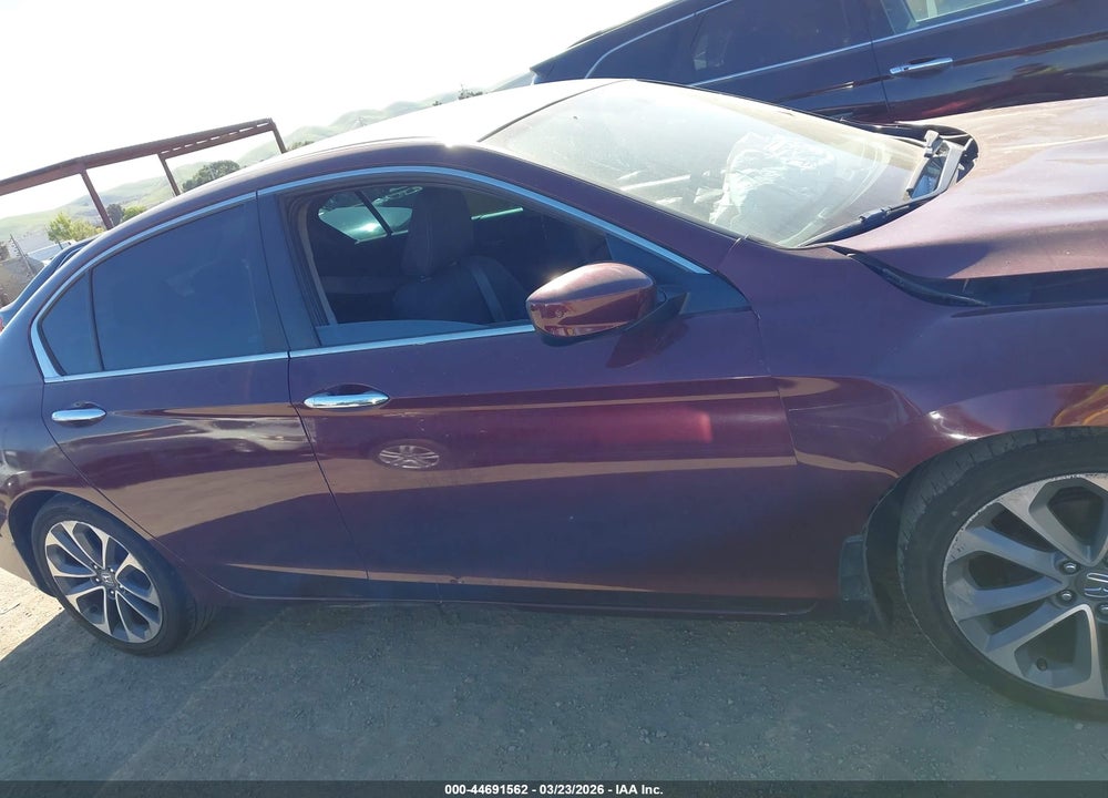 2015 HONDA ACCORD SPORT VIN: 1HGCR2F59FA162456