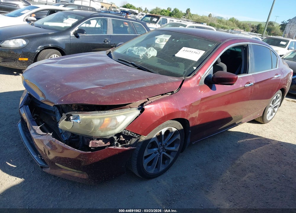2015 HONDA ACCORD SPORT VIN: 1HGCR2F59FA162456
