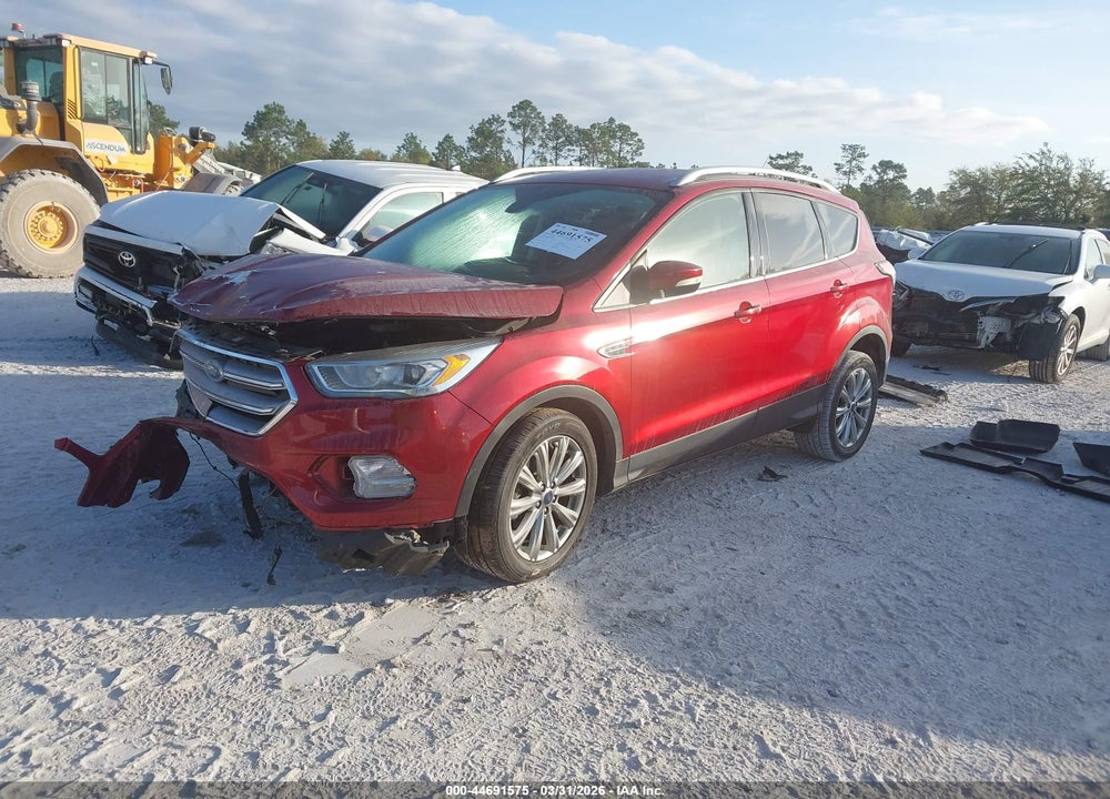 2017 FORD ESCAPE TITANIUM VIN: 1FMCU0JD0HUE43333