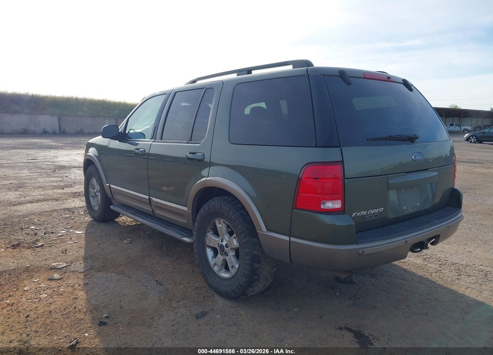 2003 FORD EXPLORER EDDIE BAUER VIN: 1FMDU74K33ZA44628