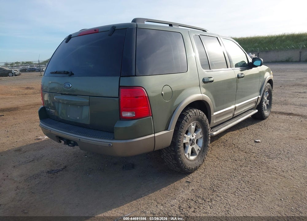 2003 FORD EXPLORER EDDIE BAUER VIN: 1FMDU74K33ZA44628