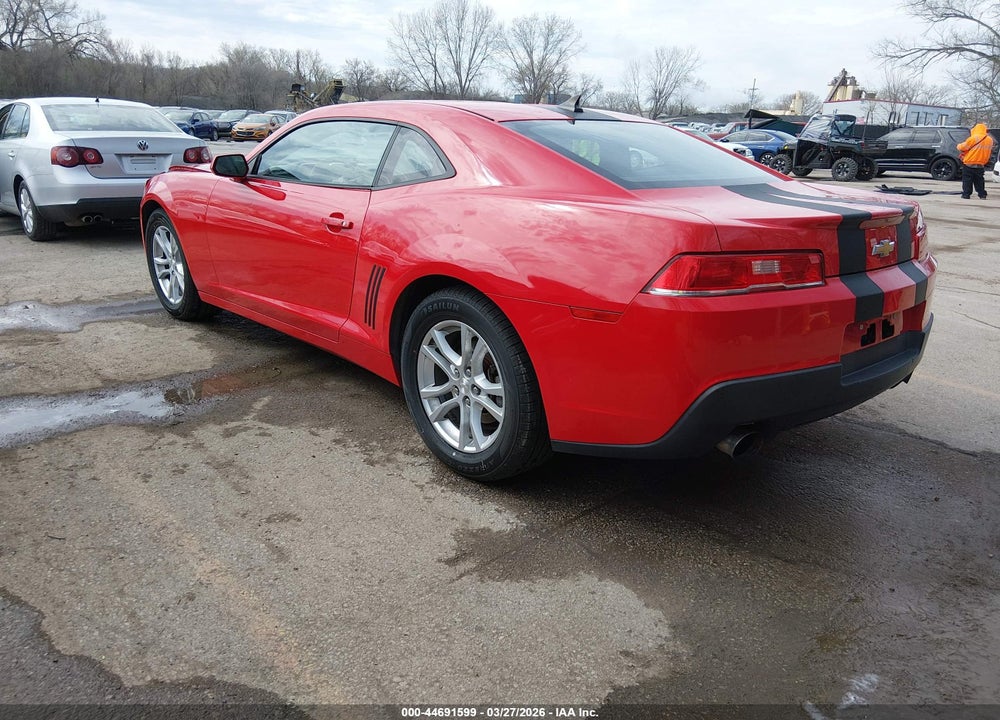 2015 CHEVROLET CAMARO 1LS VIN: 2G1FA1E3XF9142377