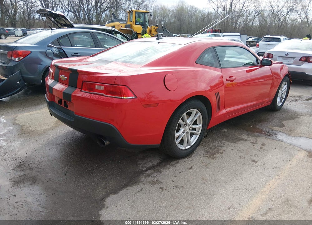 2015 CHEVROLET CAMARO 1LS VIN: 2G1FA1E3XF9142377