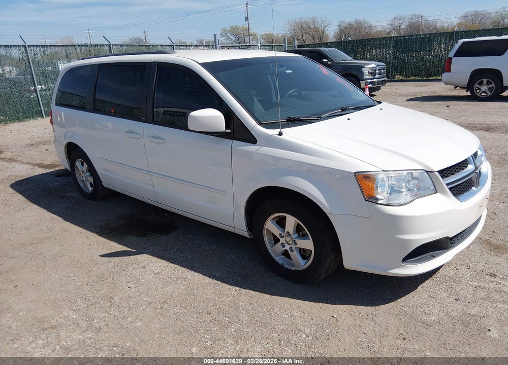 2012 DODGE GRAND CARAVAN SXT VIN: 2C4RDGCG0CR398270