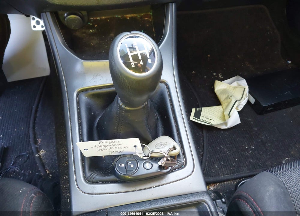 2013 SUBARU IMPREZA WRX PREMIUM VIN: JF1GV7F67DG003159