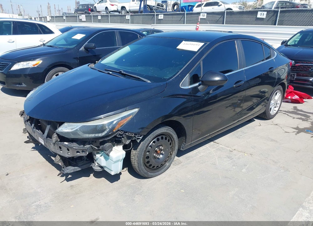 2016 CHEVROLET CRUZE LT AUTO VIN: 1G1BE5SM6G7307822