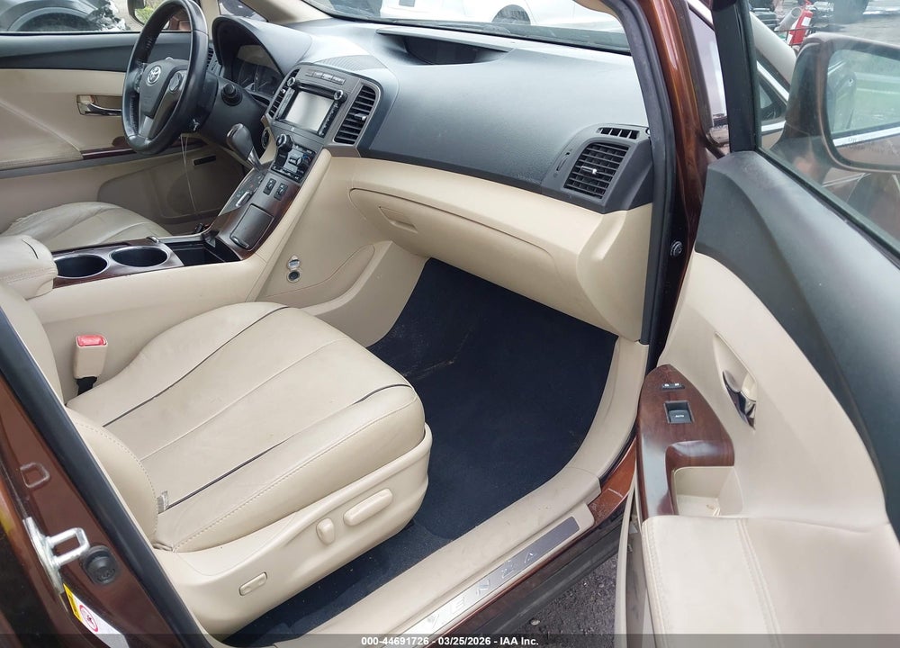 2014 TOYOTA VENZA XLE V6 VIN: 4T3BK3BB6EU099008