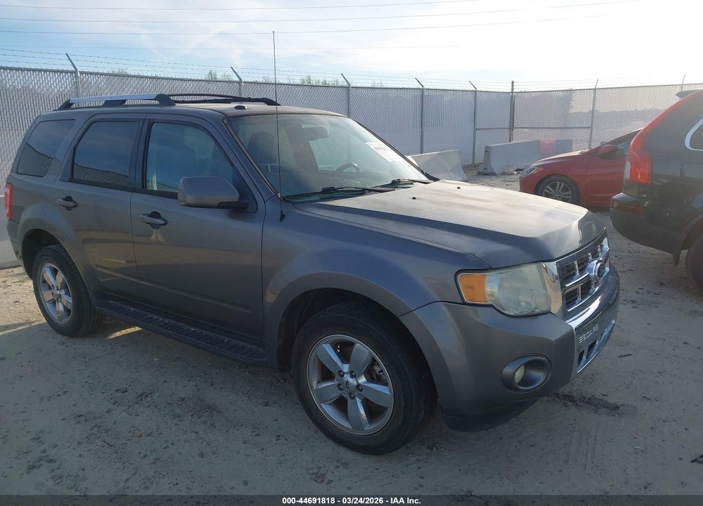 2010 FORD ESCAPE LIMITED VIN: 1FMCU0EG9AKC44562