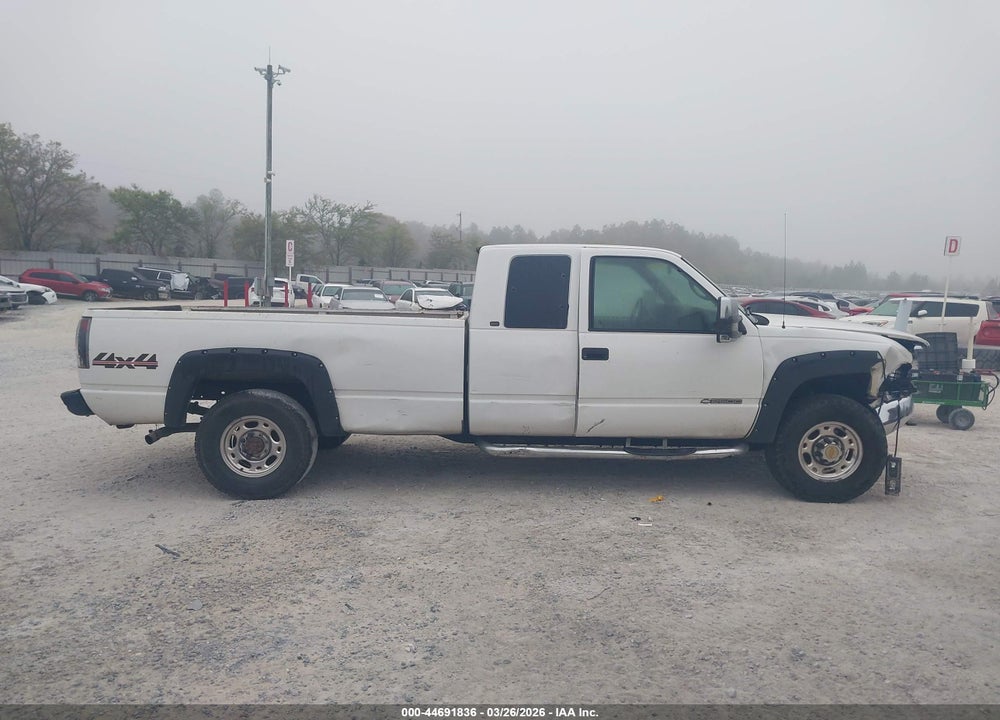 1998 CHEVROLET K2500 FLEETSIDE VIN: 1GCGK29F4WE184317
