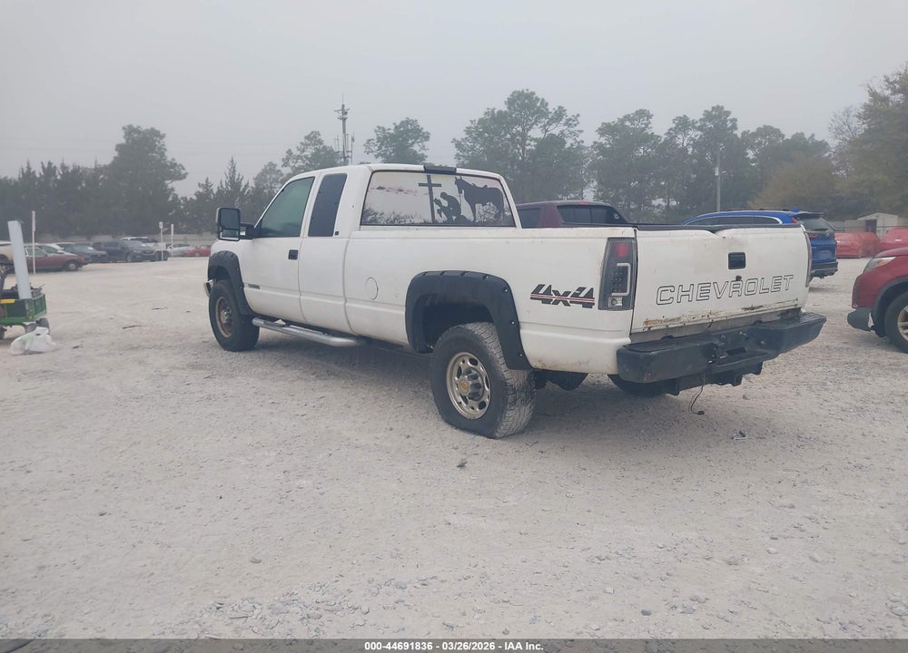 1998 CHEVROLET K2500 FLEETSIDE VIN: 1GCGK29F4WE184317