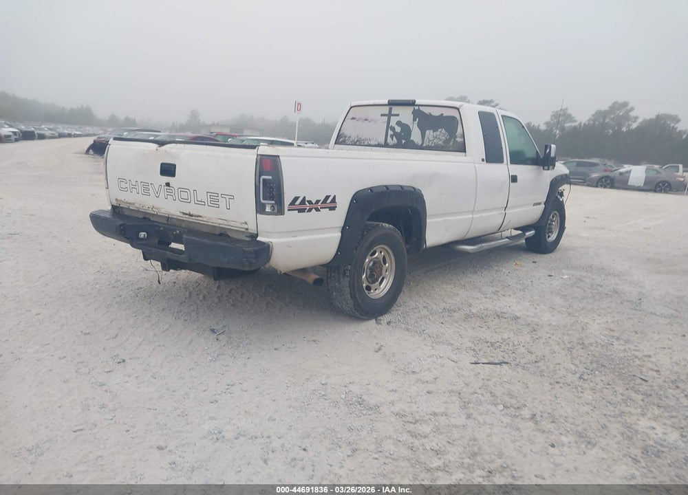 1998 CHEVROLET K2500 FLEETSIDE VIN: 1GCGK29F4WE184317