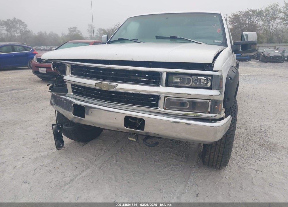 1998 CHEVROLET K2500 FLEETSIDE VIN: 1GCGK29F4WE184317