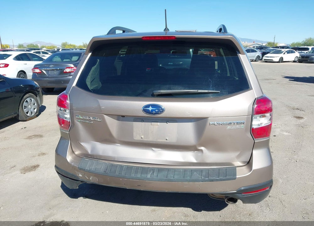 2015 SUBARU FORESTER 2.5I LIMITED VIN: JF2SJAHCXFH499945