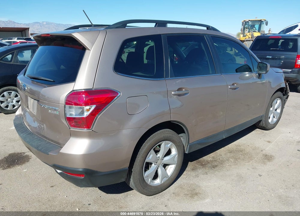 2015 SUBARU FORESTER 2.5I LIMITED VIN: JF2SJAHCXFH499945
