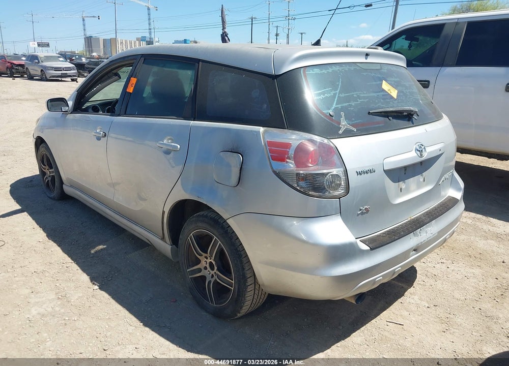 2005 TOYOTA MATRIX XR VIN: 2T1KR32E05C366062