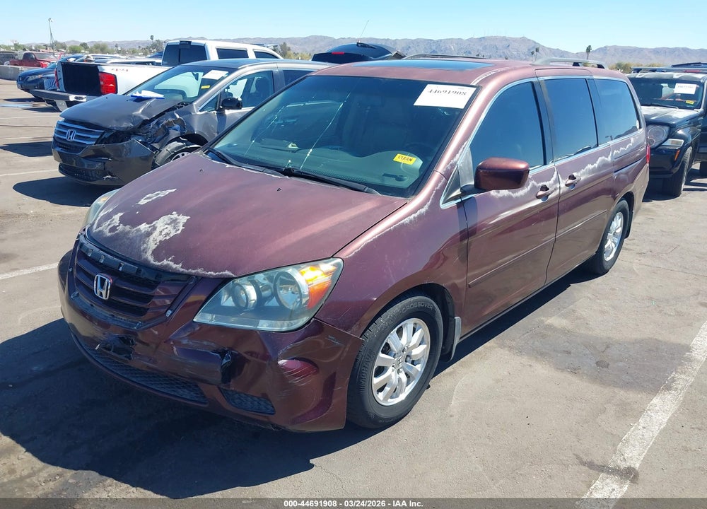 2008 HONDA ODYSSEY EX-L VIN: 5FNRL38728B085793