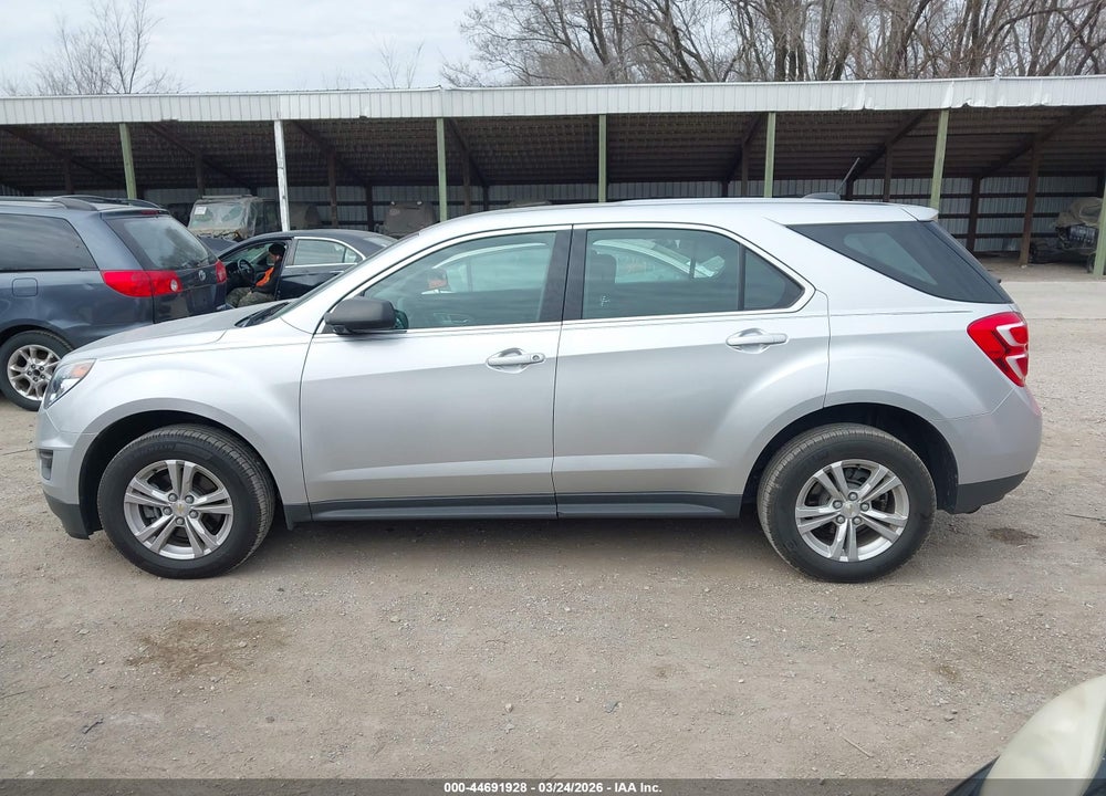2016 CHEVROLET EQUINOX LS VIN: 1GNALBEK2GZ104617