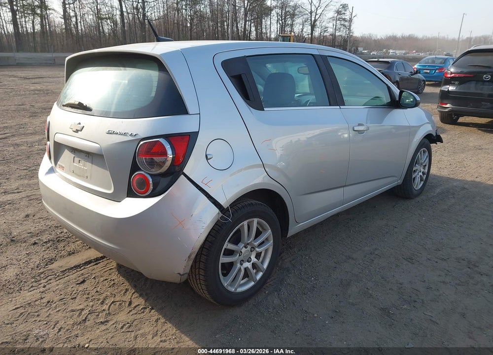 2013 CHEVROLET SONIC LT AUTO VIN: 1G1JC6SH4D4179183