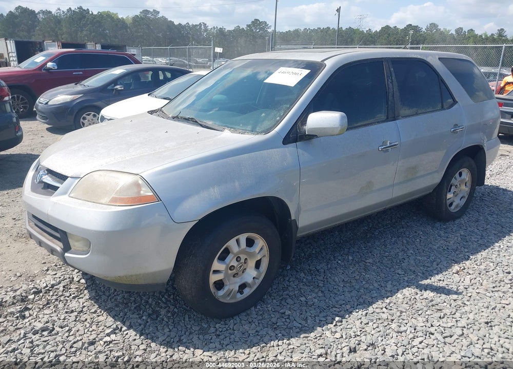 2002 ACURA MDX VIN: 2HNYD18202H542842