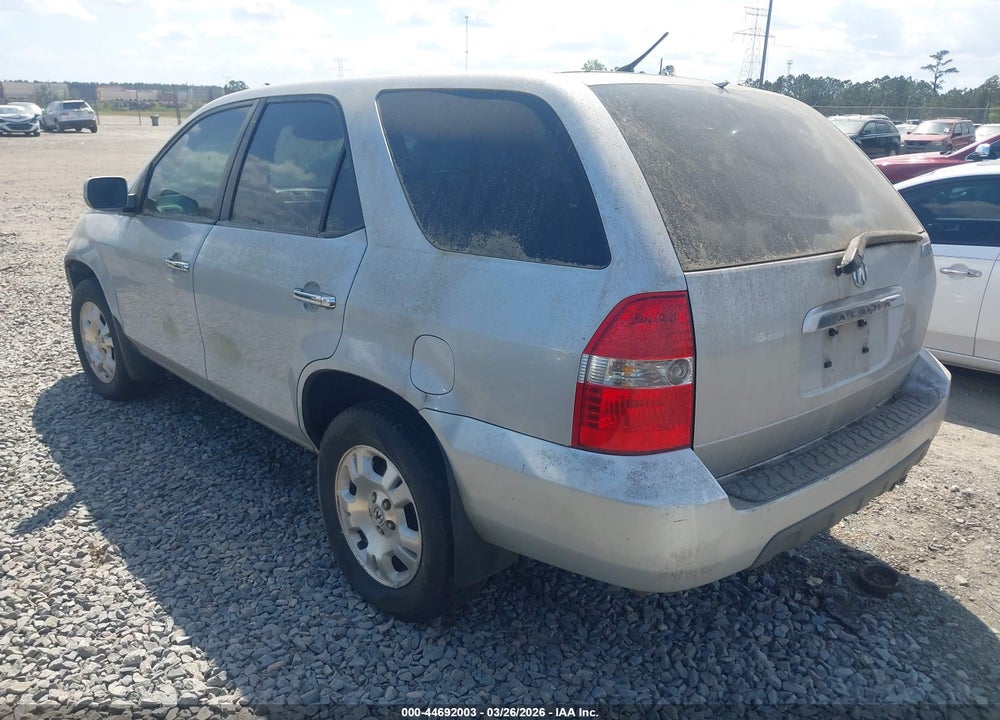 2002 ACURA MDX VIN: 2HNYD18202H542842