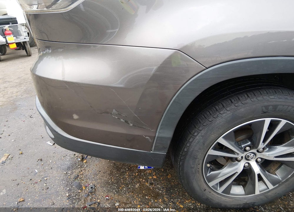2016 TOYOTA HIGHLANDER XLE V6 VIN: 5TDKKRFHXGS503076