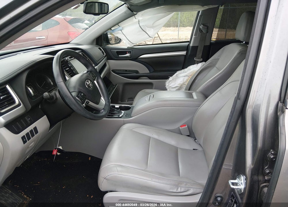 2016 TOYOTA HIGHLANDER XLE V6 VIN: 5TDKKRFHXGS503076