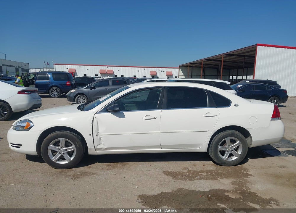 2008 CHEVROLET IMPALA LS VIN: 2G1WB58K089184065