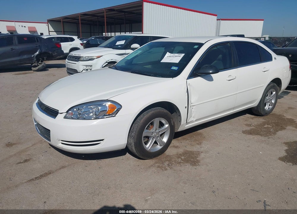 2008 CHEVROLET IMPALA LS VIN: 2G1WB58K089184065