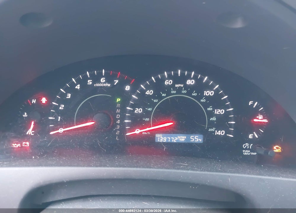 2009 TOYOTA CAMRY LE VIN: 4T1BE46KX9U266721