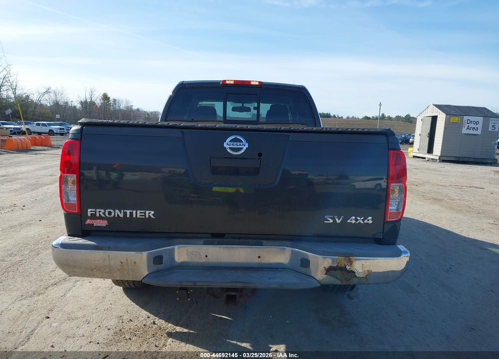 2011 NISSAN FRONTIER SV VIN: 1N6AD0CW7BC407188