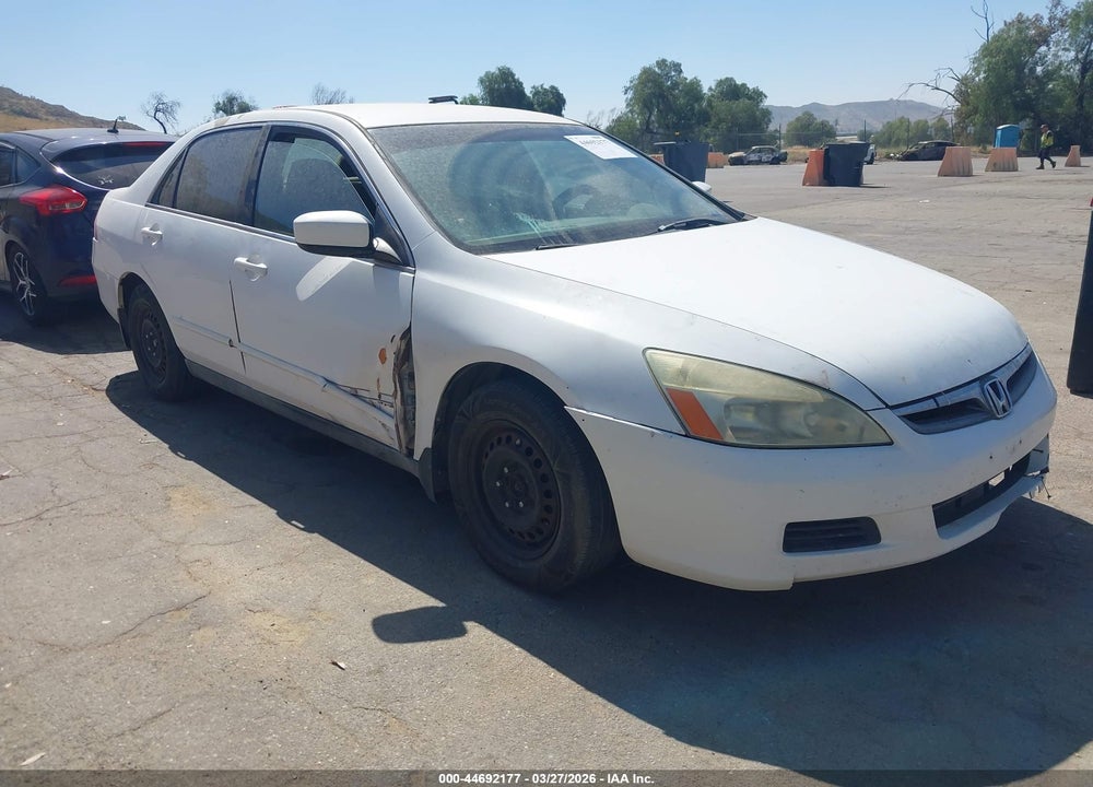 2007 HONDA ACCORD 2.4 LX VIN: 1HGCM56427A081940