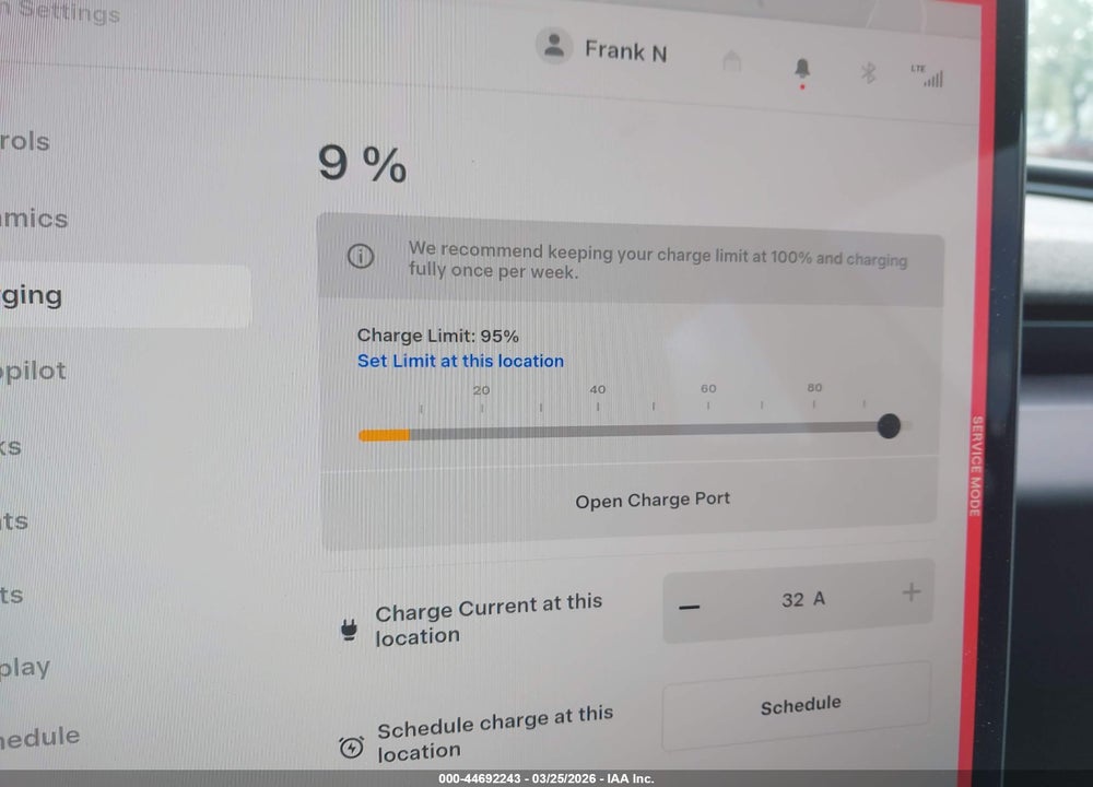 2024 TESLA MODEL 3 LONG RANGE DUAL MOTOR ALL-WHEEL DRIVE/REAR-WHEEL DRIVE VIN: 5YJ3E1EA2RF730335