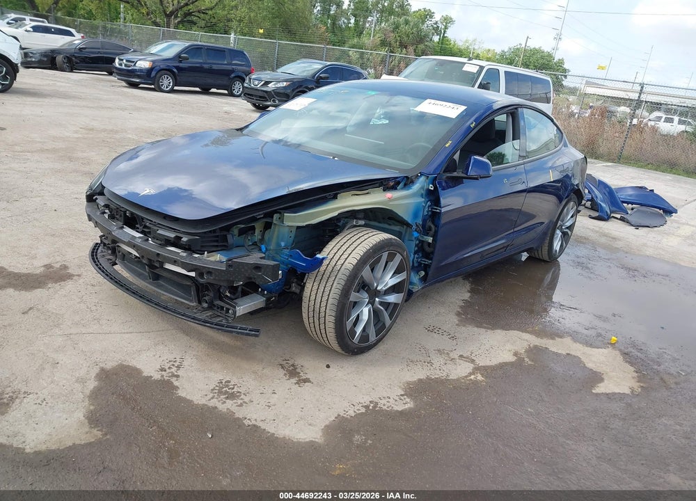 2024 TESLA MODEL 3 LONG RANGE DUAL MOTOR ALL-WHEEL DRIVE/REAR-WHEEL DRIVE VIN: 5YJ3E1EA2RF730335